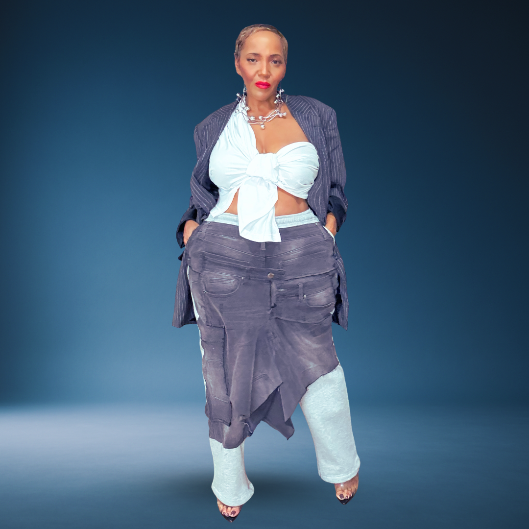 SMOKE AND MIRRORS GREY SWEATPANTS