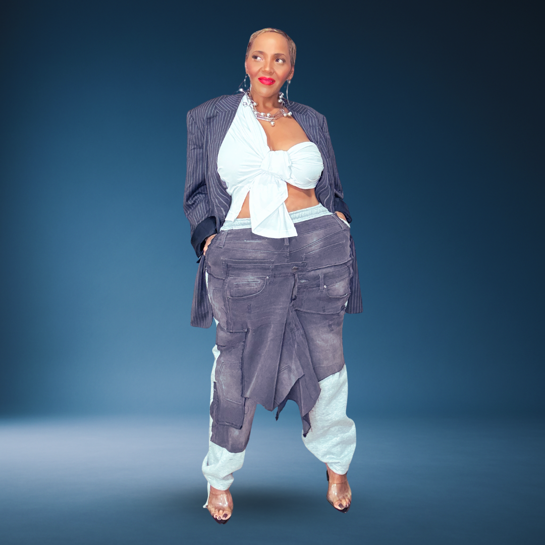 SMOKE AND MIRRORS GREY SWEATPANTS