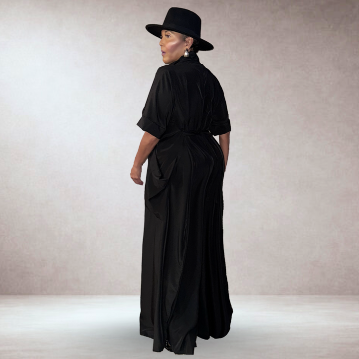 JOURNEY BLACK JUMPSUIT