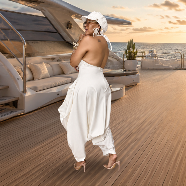 MARATHON WHITE JUMPSUIT