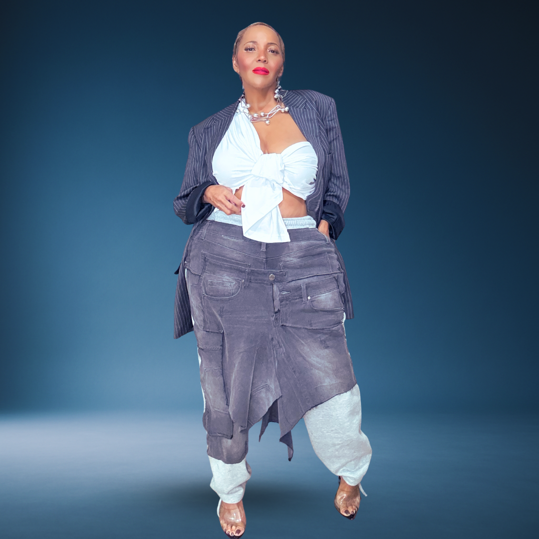 SMOKE AND MIRRORS GREY SWEATPANTS