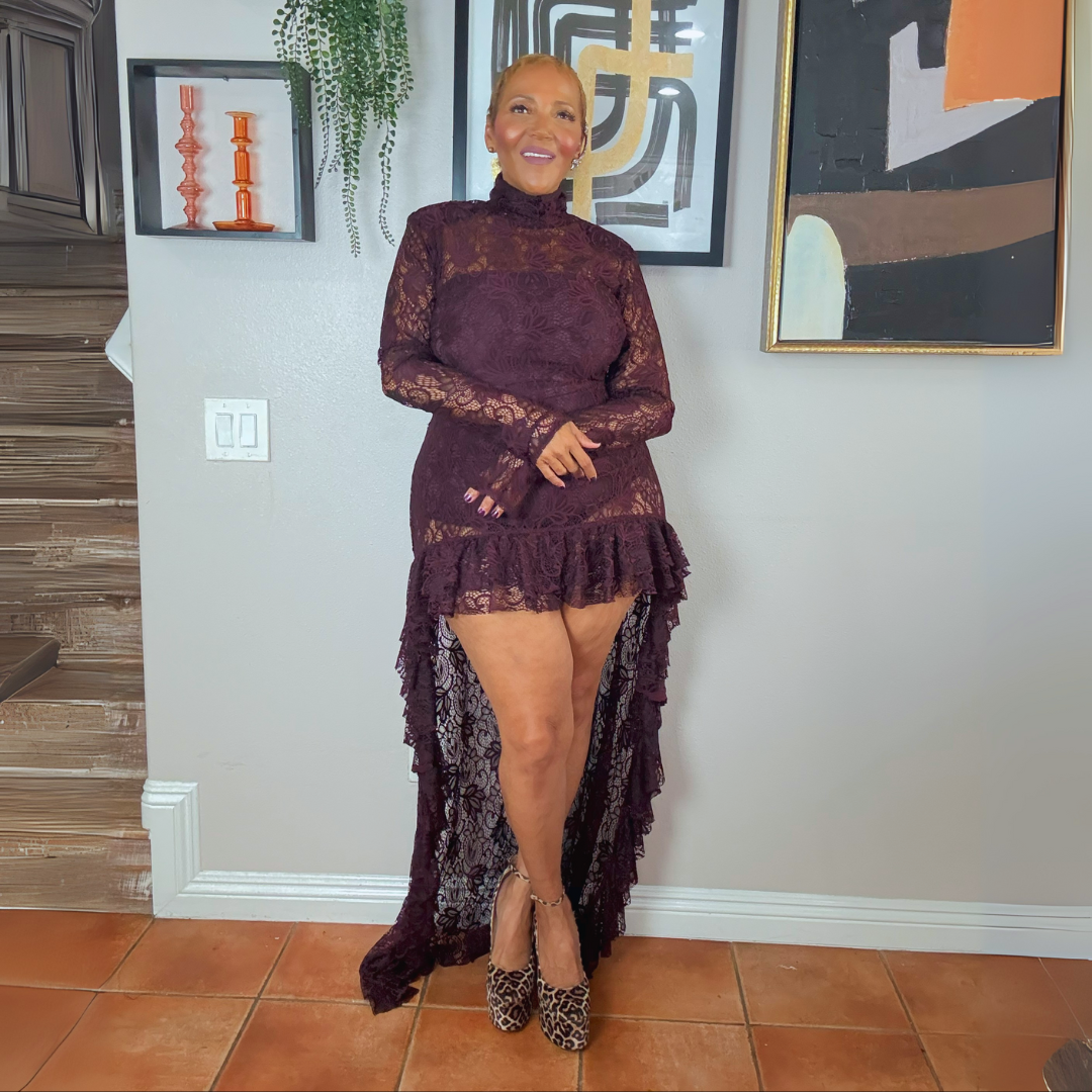 BREE PURPLE DRESS