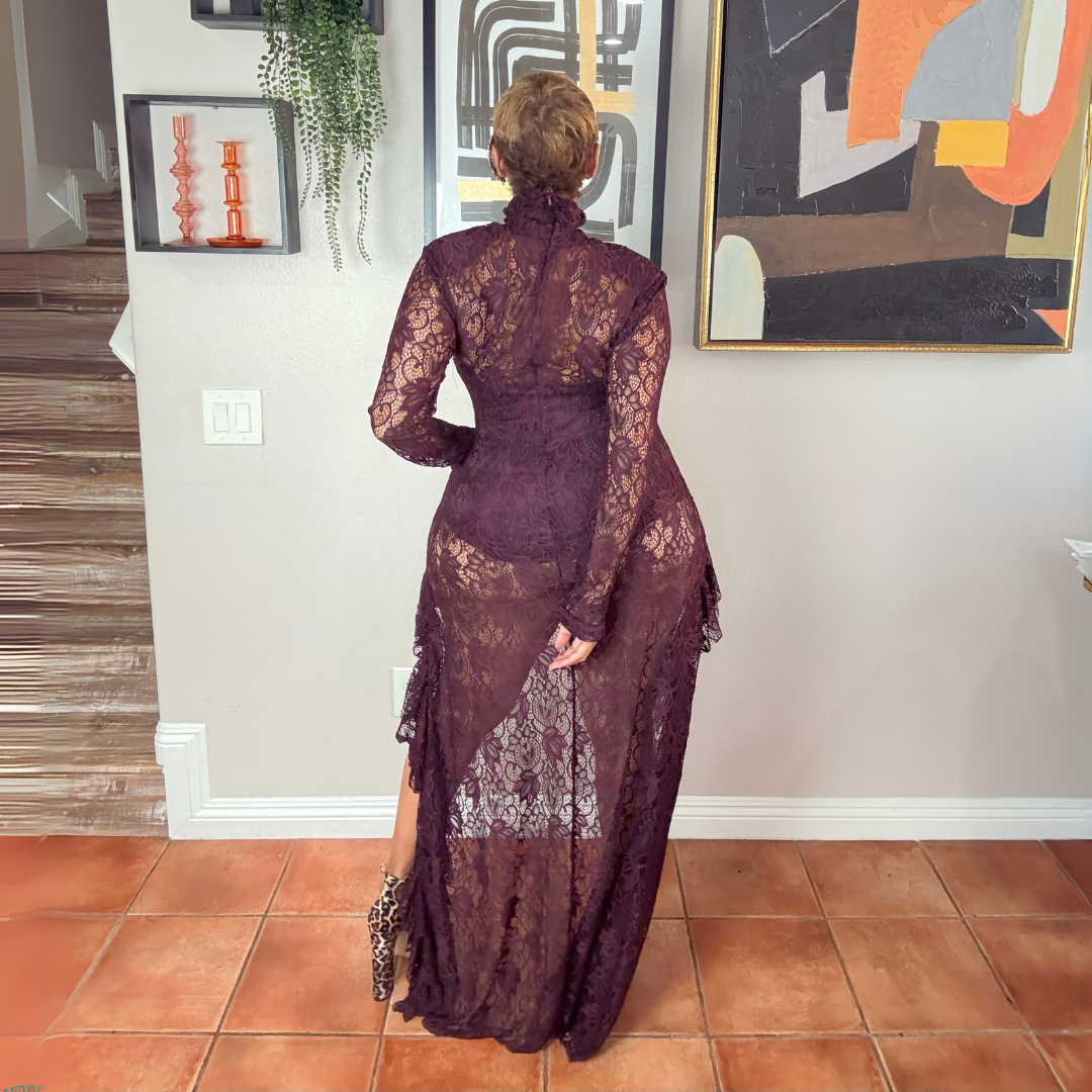 BREE PURPLE DRESS