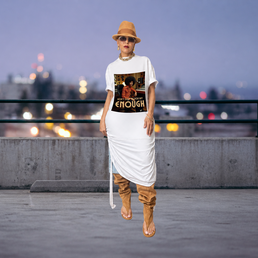 DON'T STOP WHITE REMASTERED TEE