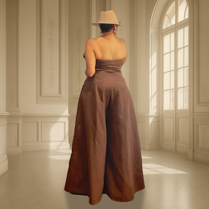 EVE BROWN TWO-PIECE SET