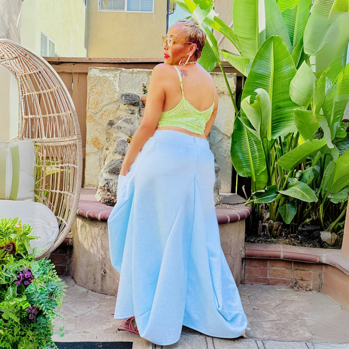 FREE LIGHT BLUE SKIRT
