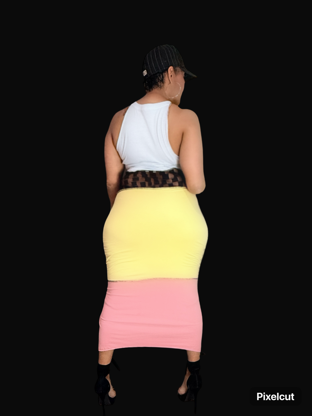 SHE SO PHILTHY - MIDI PATCHWORK DRESS