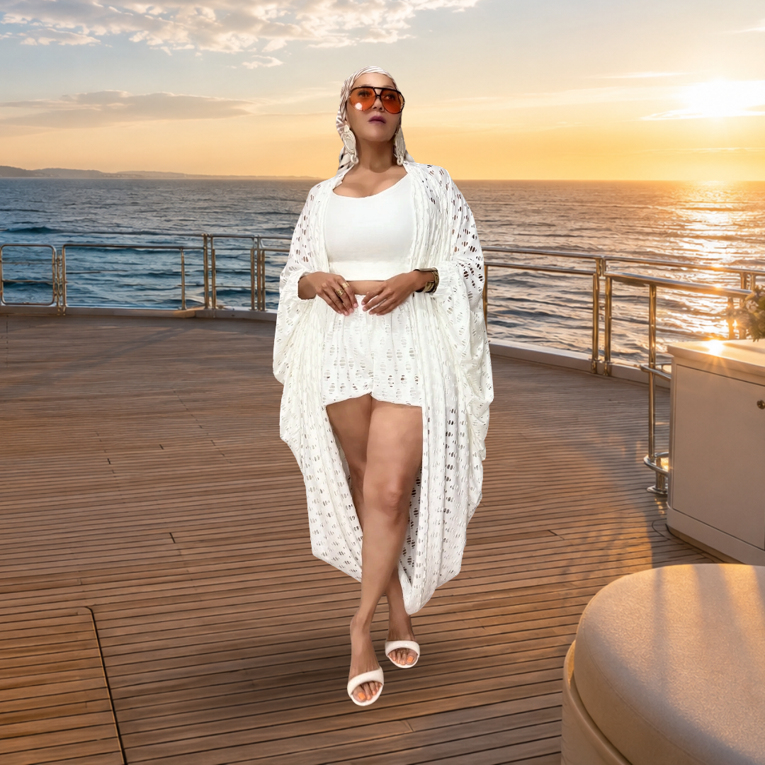 KAIRO WHITE TWO-PIECE SET