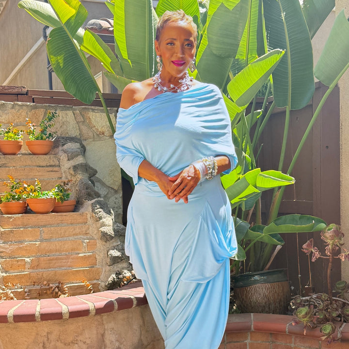 MISSION BABY BLUE JUMPSUIT