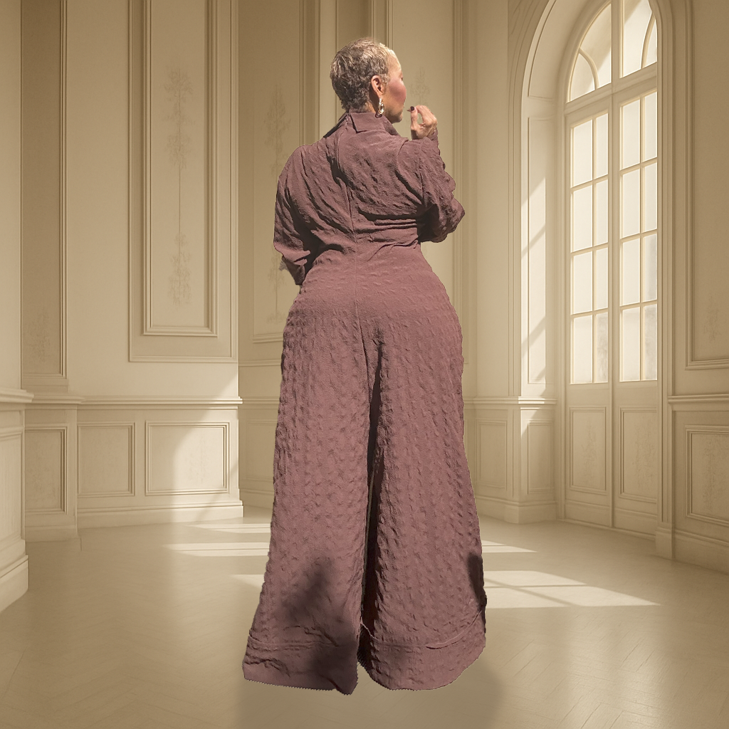 ODYSSEY BROWN JUMPSUIT
