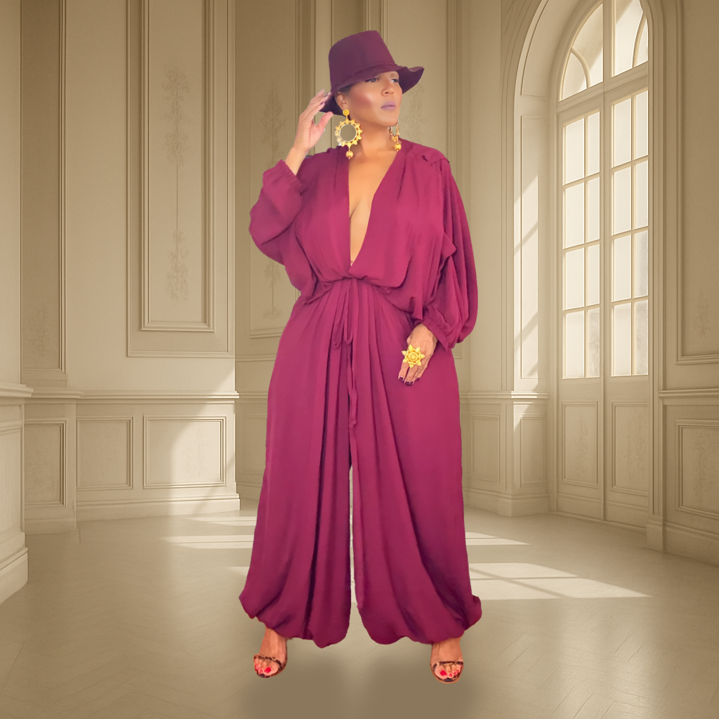 QUEEN RED JUMPSUIT