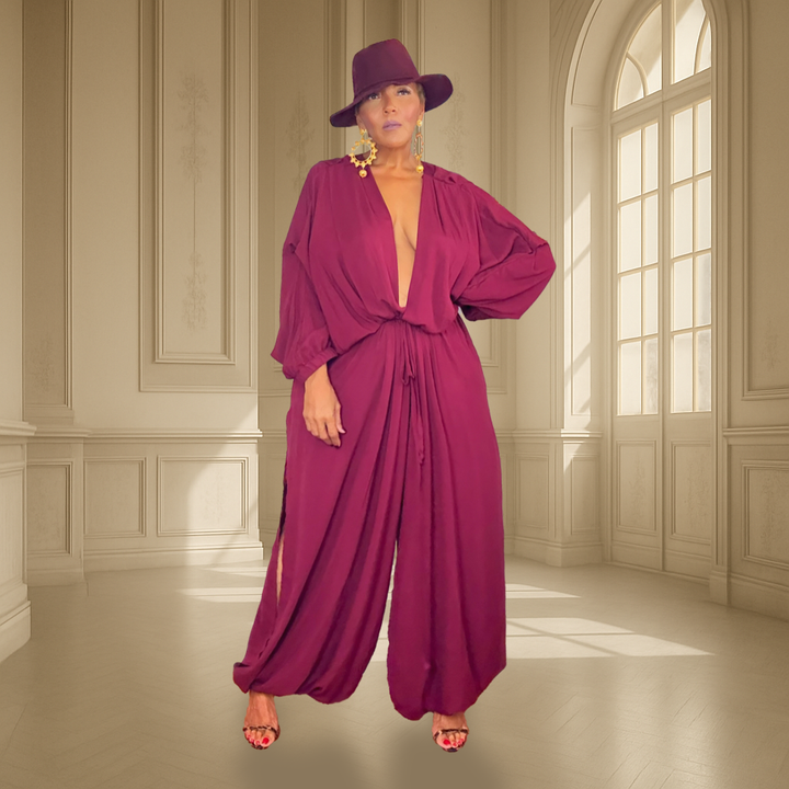 QUEEN RED JUMPSUIT