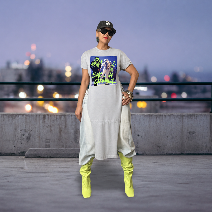 SMOOTH CRIMINAL GREY REMASTERED TEE
