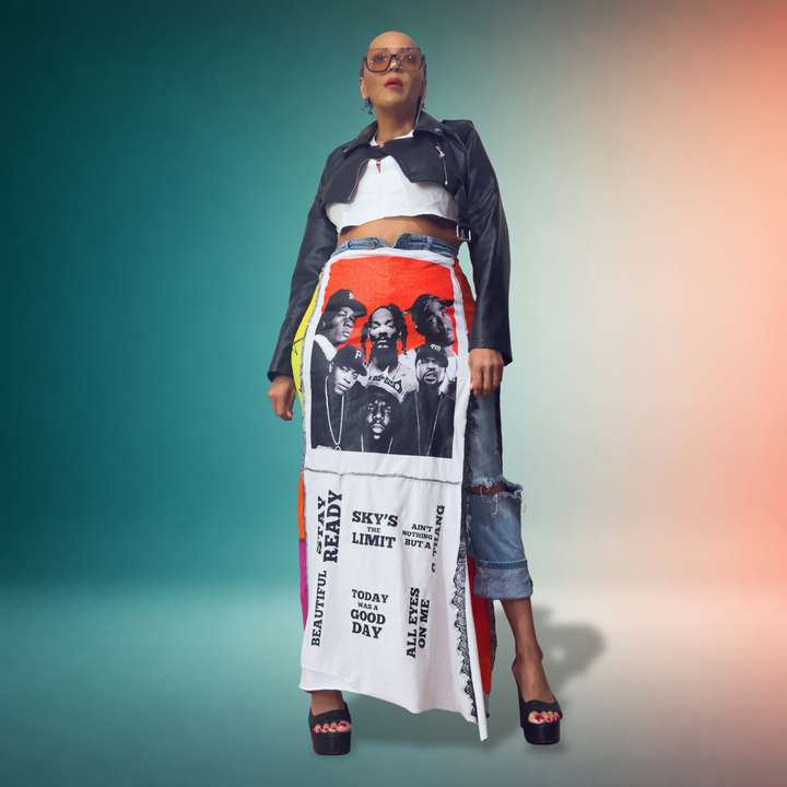 STAY READY RECONSTRUCTED SKIRT