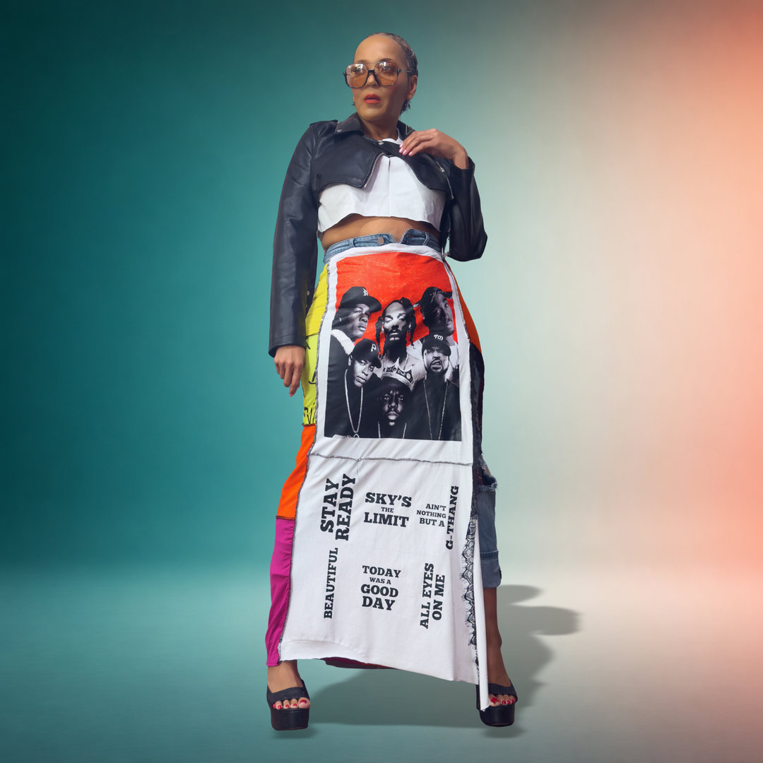 STAY READY RECONSTRUCTED SKIRT