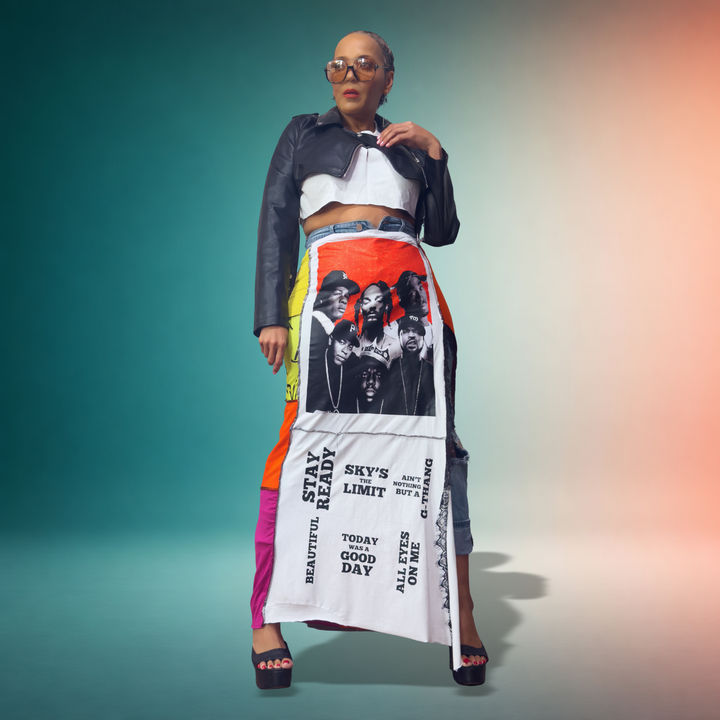 STAY READY RECONSTRUCTED SKIRT