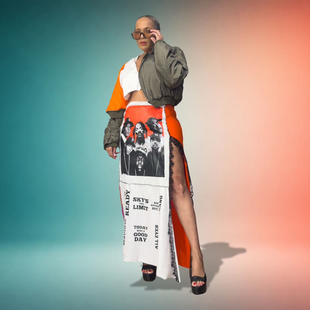 STAY READY RECONSTRUCTED SKIRT